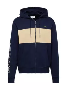 Худи на молнии Lacoste, морской синий