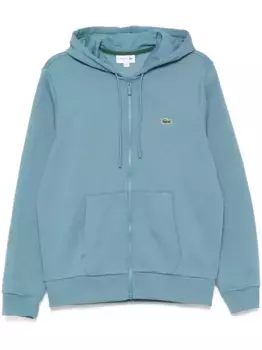 Худи на молнии Lacoste, синий