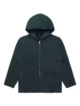 Худи на молнии Les Tien, зеленый