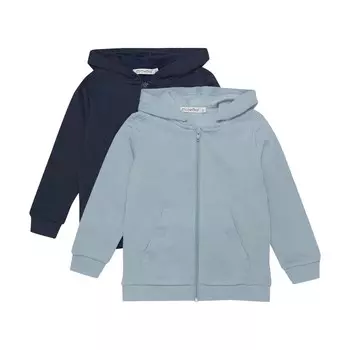 Худи на молнии Minymo, голубое небо