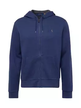 Худи на молнии Polo Ralph Lauren, темно-синий