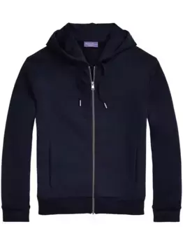 Худи на молнии Ralph Lauren Purple Label, синий