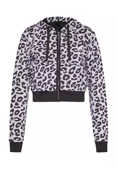 Худи на молнии Swirly, лавандовый