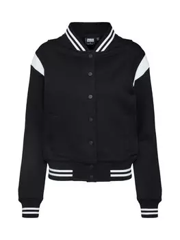 Худи на молнии Urban Classics, черный