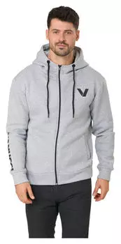 Худи на молнии VUS-2 Vanucci, серый