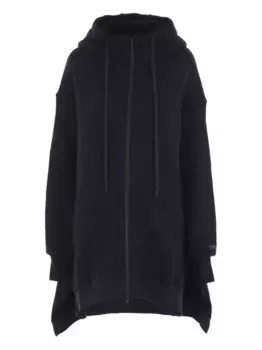 Худи на молнии Yohji Yamamoto, черный