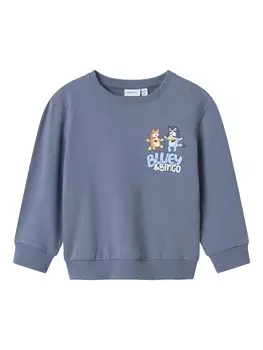 Худи NAME IT Sweatshirt Bluey, синий