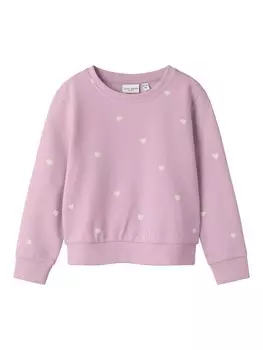 Худи NAME IT Sweatshirt NMFValba, розовый