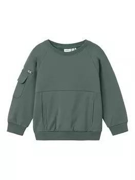 Худи NAME IT Sweatshirt, оливковый