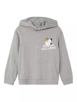 Худи NAME IT Sweatshirt, серый