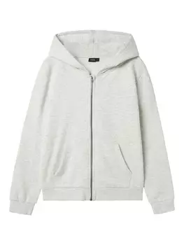 Худи NAME IT Zip-Up Hoodie NLNNIZU, серый