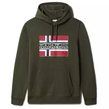 Худи Napapijri Bench H, зеленый