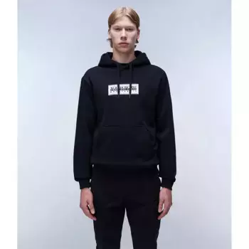 Худи Napapijri Box Logo, черный