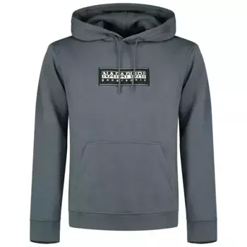 Худи Napapijri Box Logo, серый