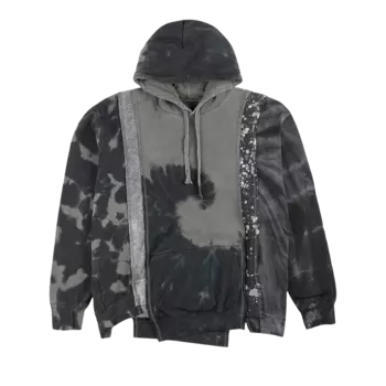 Худи Needles 5 Cuts 'Black/White/Multicolor', черный