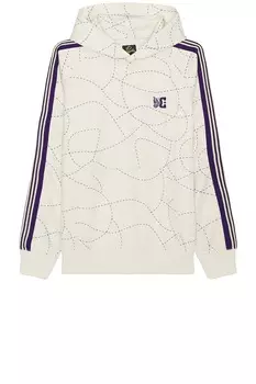 Худи Needles X DC Track, слоновая кость