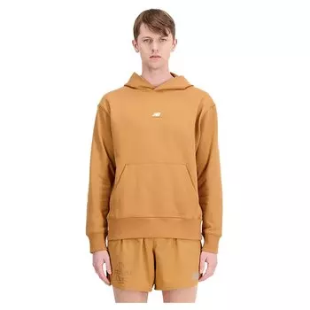 Худи New Balance Athletics Remastered Graphic French Terry, бежевый