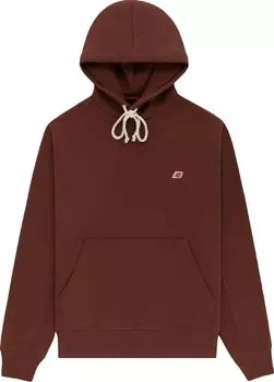 Худи New Balance Core Hoodie 'Rich Oak', красный