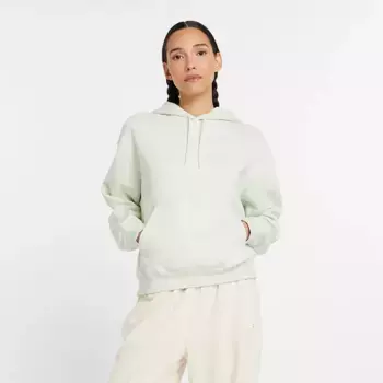 Худи New Balance Sport Essentials, белый/зеленый