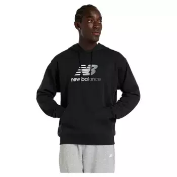 Худи New Balance Sport Essentials Gradient Logo, черный