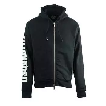 Худи New dan fit с логотипом Dsquared2, черный