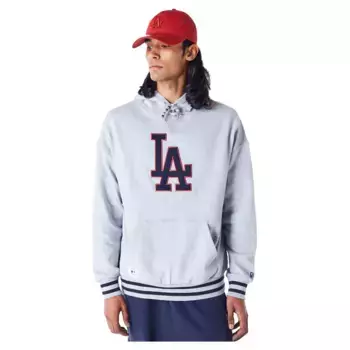Худи New Era MLB Rib Infill Los Angeles Dodgers, серый