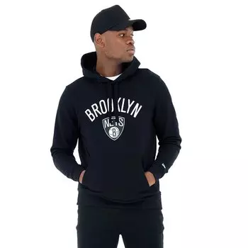 Худи New Era NBA Regular Brooklyn Nets, черный