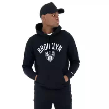 Худи New Era NBA Regular Brooklyn Nets, черный