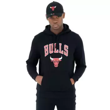 Худи New Era NBA Regular Chicago Bulls, черный