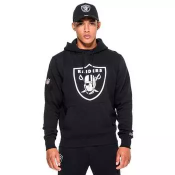 Худи New Era Oakland Raiders Team Logo, черный