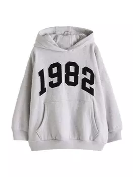 Худи Next Sweatshirt, пятнистый серый