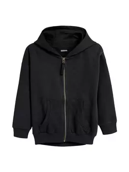 Худи Next Zip-Up Hoodie, черный