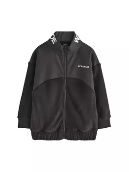 Худи Next Zip-Up Hoodie, черный