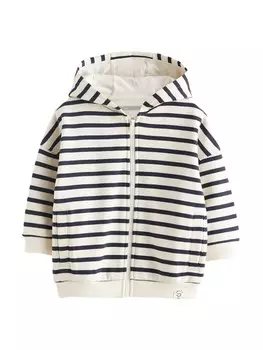 Худи Next Zip-Up Hoodie, кремовый