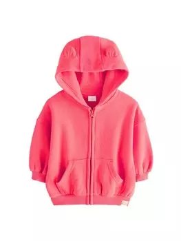 Худи Next Zip-Up Hoodie, розовый