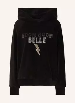 Худи Nicki с пайетками Yippie Hippie, черный