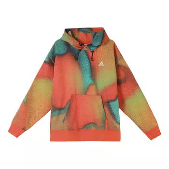 Худи Nike ACG Therma-FIT Hoodie Asia Sizing 'Orange Green', зеленый