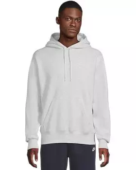 Худи Nike Club Basket Ball Pullover Hoodie, цвет Birch Heather/White/White