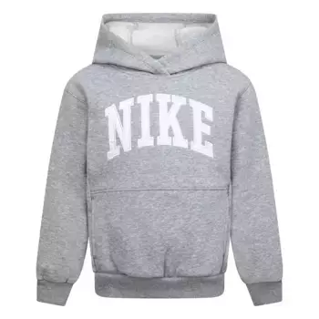 Худи Nike Club Snl Appl Fleece Po, серый