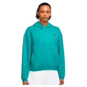 Худи Nike Court Fleece, зеленый