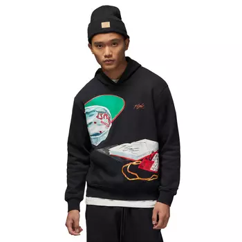 Худи Nike Jordan Artist Series By Jacob Rochester, черный/мультиколор