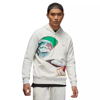 Худи Nike Jordan Artist Series By Jacob Rochester, серовато-белый/мультиколор