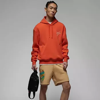 Худи Nike Jordan Flight MVP Men's Fleece, темно-оранжевый