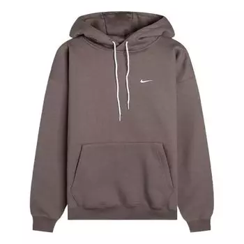 Худи Nike Lab Premium Hoody Embroidery Logo Grey, серый