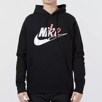 Худи Nike NSW Spe+po Sports Long Sleeves, черный