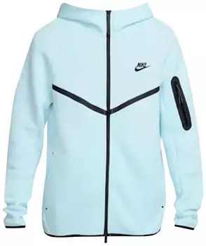 Худи Nike Tech Full-Zip Windrunner Hoodie 'Glacier Blue', синий