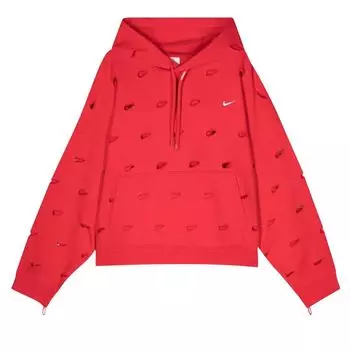 Худи Nike x Jacquemus Swoosh Hoodie (Asia Sizing) 'Red', красный
