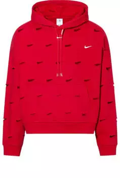 Худи Nike x Jacquemus Swoosh Hoodie 'Red', красный