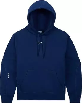 Худи Nike x NOCTA Fleece Hoodie 'Blue Void/White', синий