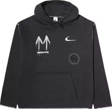 Худи Nike x Off-White Hoodie 'Black', черный